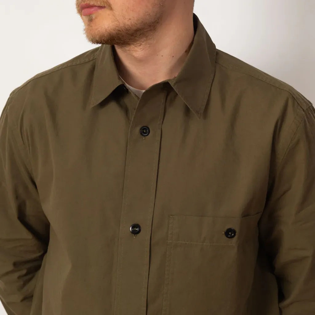 Shirts|MHL By Margaret Howell Coverall Shirt - Khaki