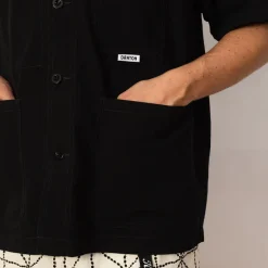 Shirts|Danton Coverall S/S Shirt - Black