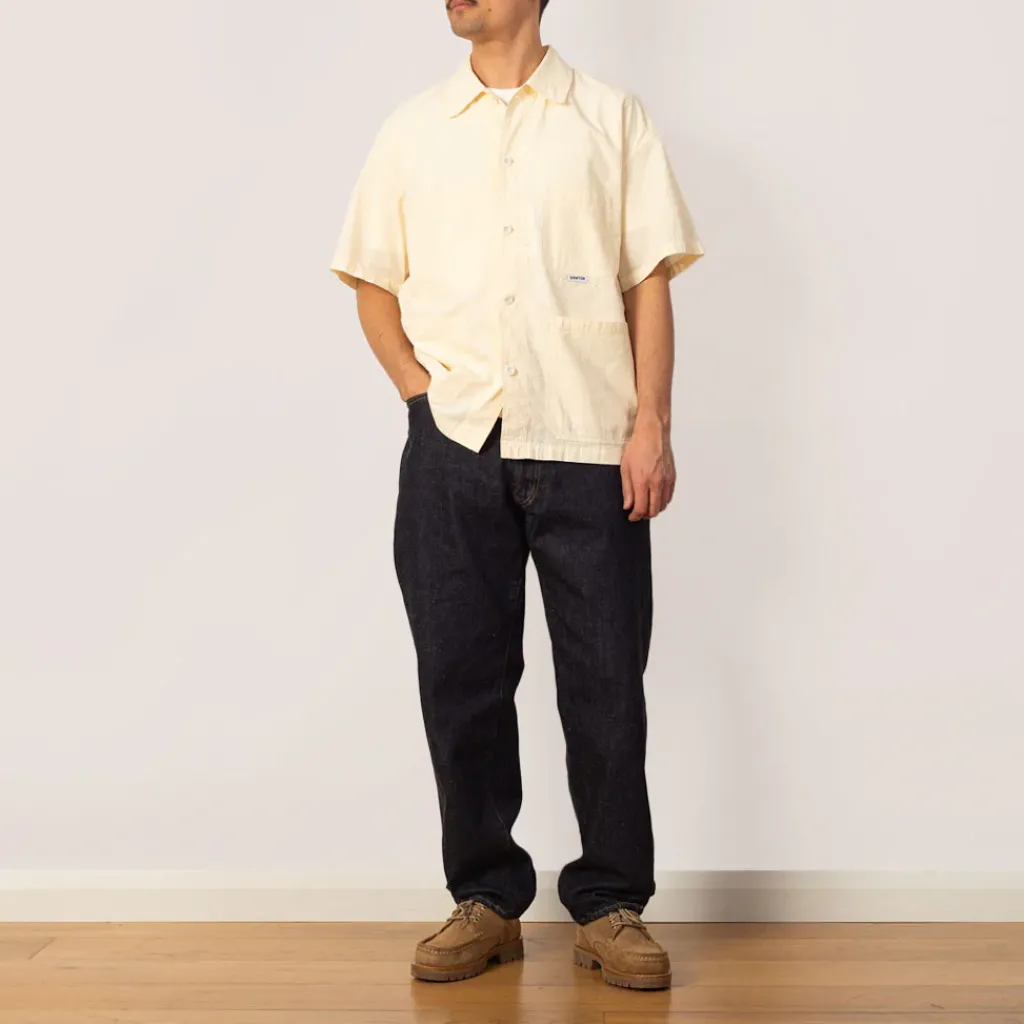 Shirts|Danton Coverall S/S Shirt - Ivory
