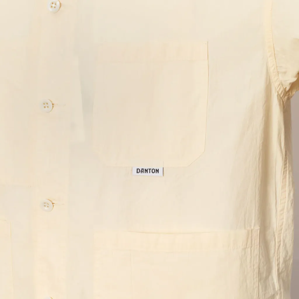 Shirts|Danton Coverall S/S Shirt - Ivory