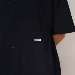 Shirts|Danton Coverall S/S Shirt - Navy