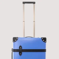 Bags|Globe-Trotter Cruise Four Wheel Carry-On Case - Royal Blue/Navy/Chrome