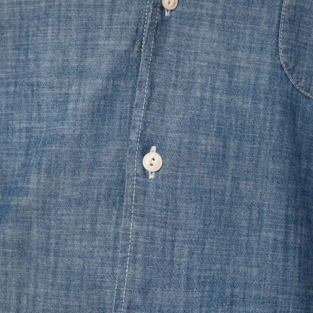 Shirts|You Must Create Curtis Light Chambray Shirt - Light Indigo