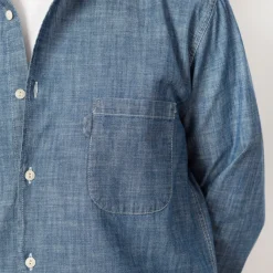 Shirts|You Must Create Curtis Light Chambray Shirt - Light Indigo