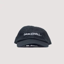 Headwear|Easy Listening Dancehall Embroidered Cap - Black