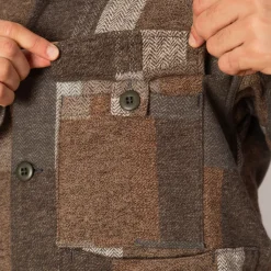Shirts|Sassafras Digs Crew Half - Beige/Brown