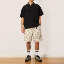 Shorts|Kapital Dojo Easy Shorts - Ecru
