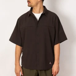 Shirts|Roa Dot Air Shirt - Dark Brown