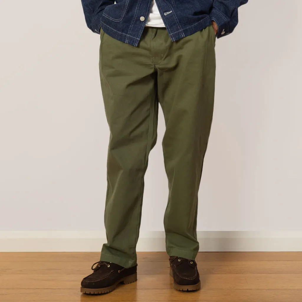 Trousers|Service Works Drill Part Timer Pant - Olive