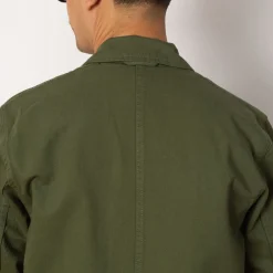 Jackets|Service Works Drill Server Suit Jacket - Olive