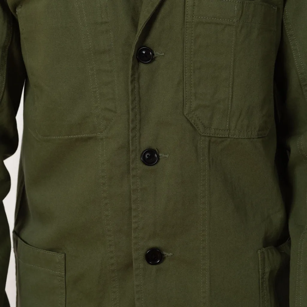 Jackets|Service Works Drill Server Suit Jacket - Olive