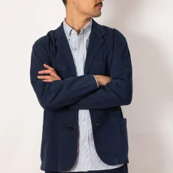Jackets|Service Works Drill Server Suit Jacket - Navy