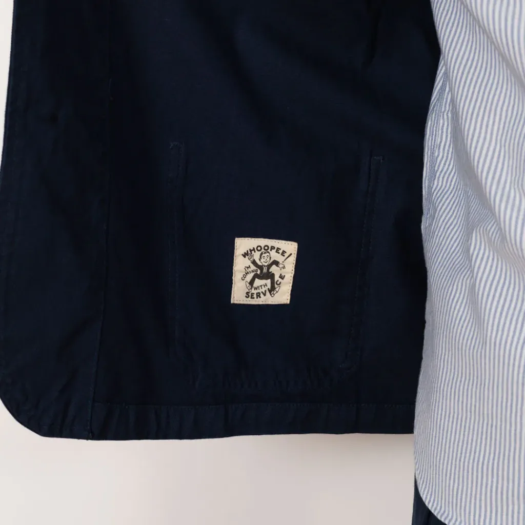 Jackets|Service Works Drill Server Suit Jacket - Navy