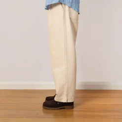 Trousers|Universal Works Duke Pant - Ecru