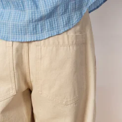 Trousers|Universal Works Duke Pant - Ecru