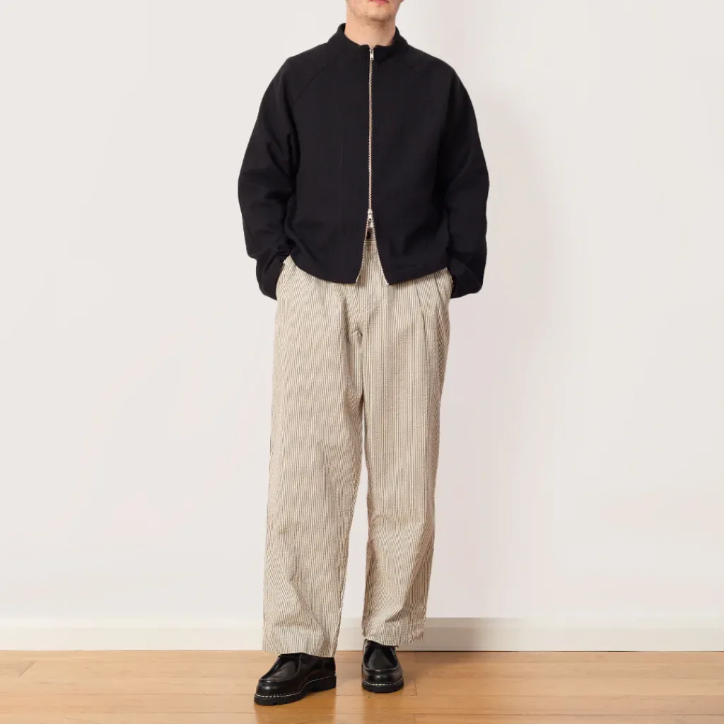Trousers|Universal Works Duke Pant - Grey Stripe