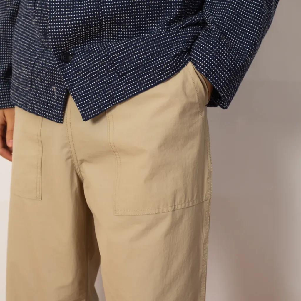 Trousers|Ends and Means Easy Baker Pant - Light Beige