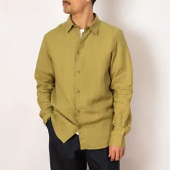 Shirts|NN07 Enzo Shirt 5708 - Evergreen