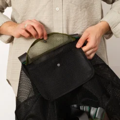 Bags|Brain Dead Equipment Mesh Tote Bag - Black Multi