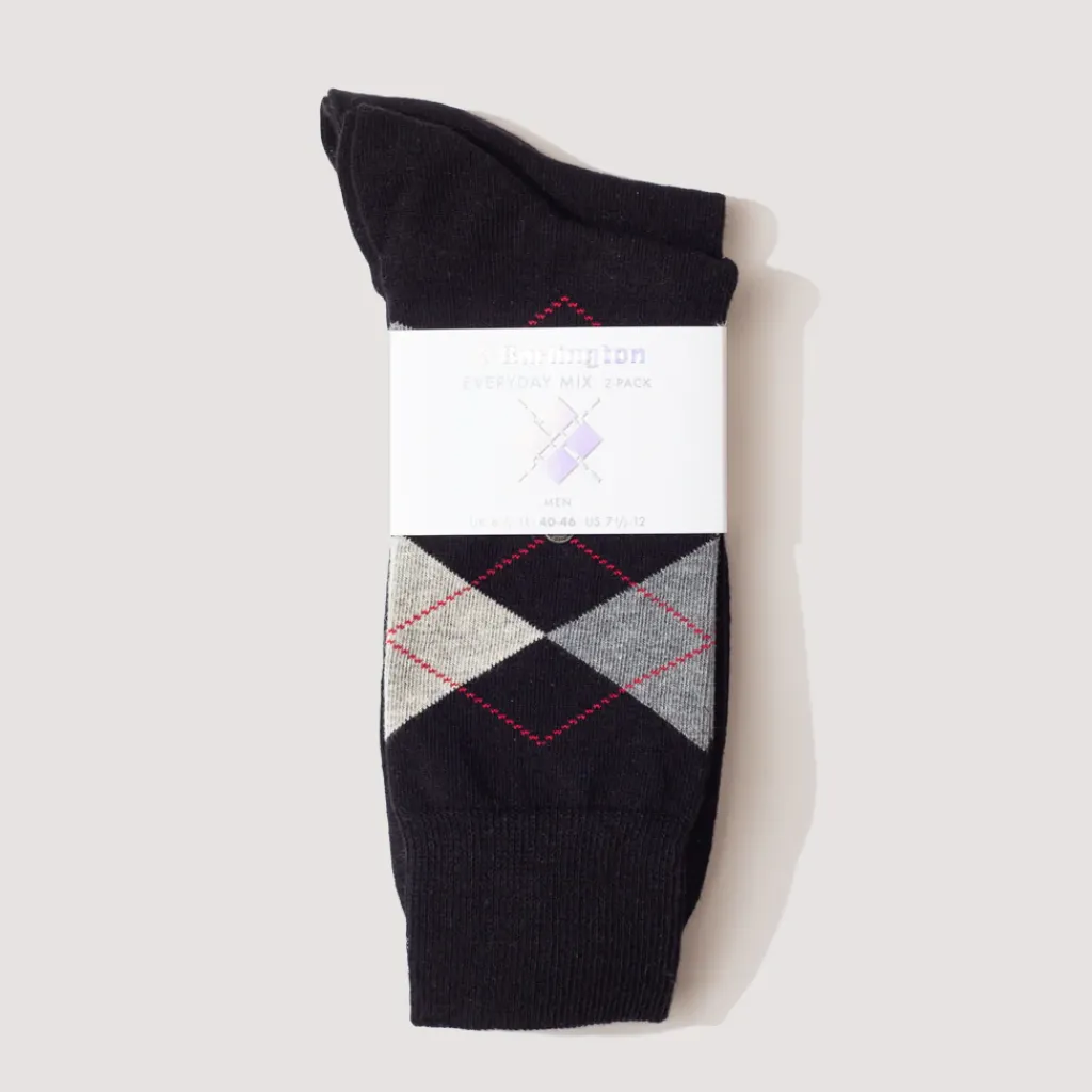 Socks|Burlington Everyday Mix 2 Pack - 3000