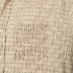 Shirts|Mfpen Executive Shirt - Beige Structure Check