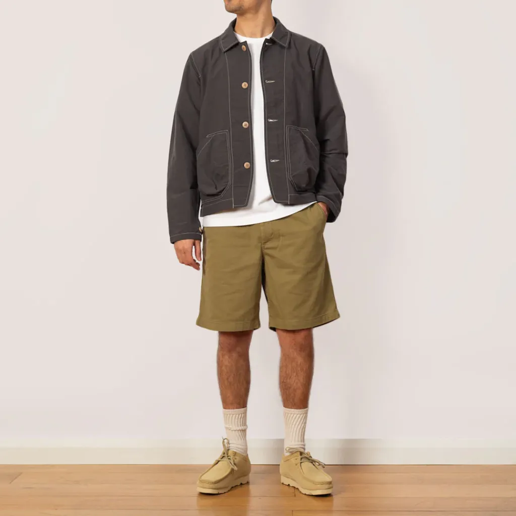 Shorts|Norse Projects Ezra Twill Short - Moss Green