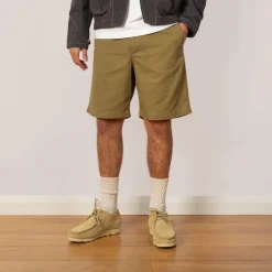 Shorts|Norse Projects Ezra Twill Short - Moss Green