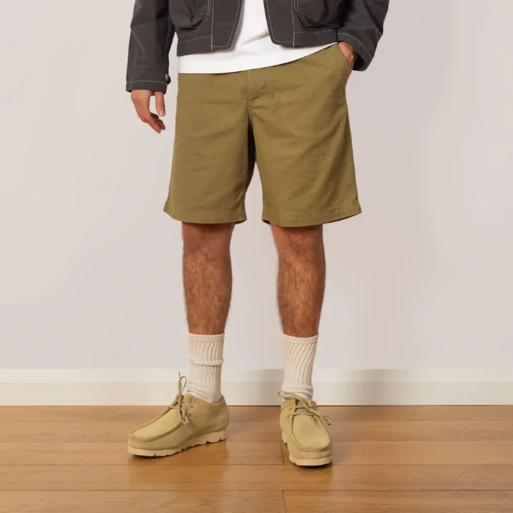 Shorts|Norse Projects Ezra Twill Short - Moss Green