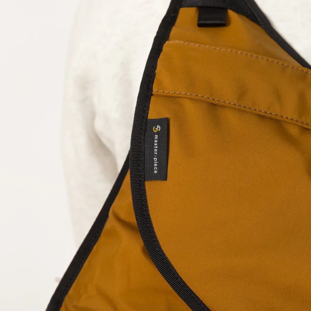 Bags|Master Piece Face Shoulder Bag - Camel