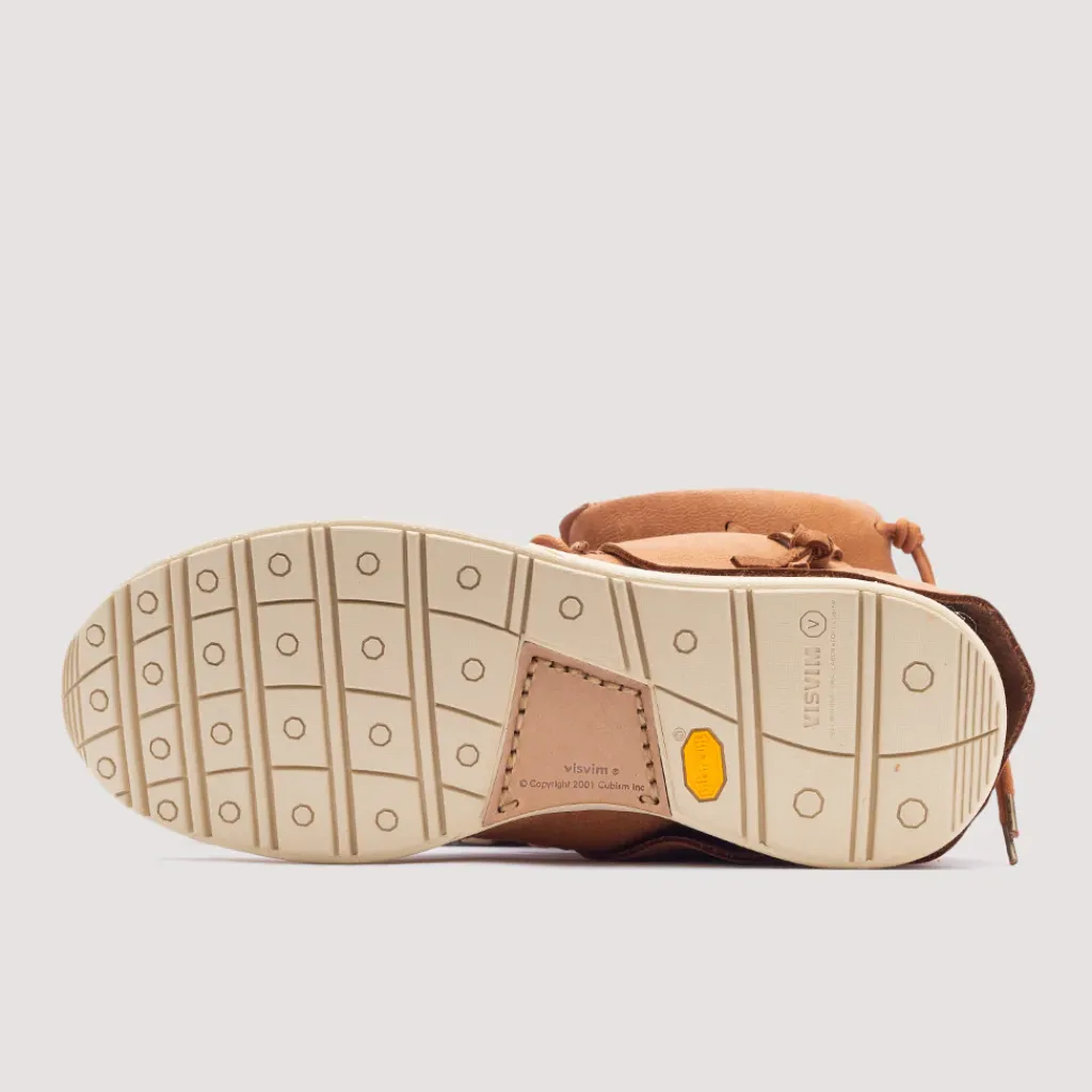 Footwear|Visvim FBT Lhamo Folk - Light Brown
