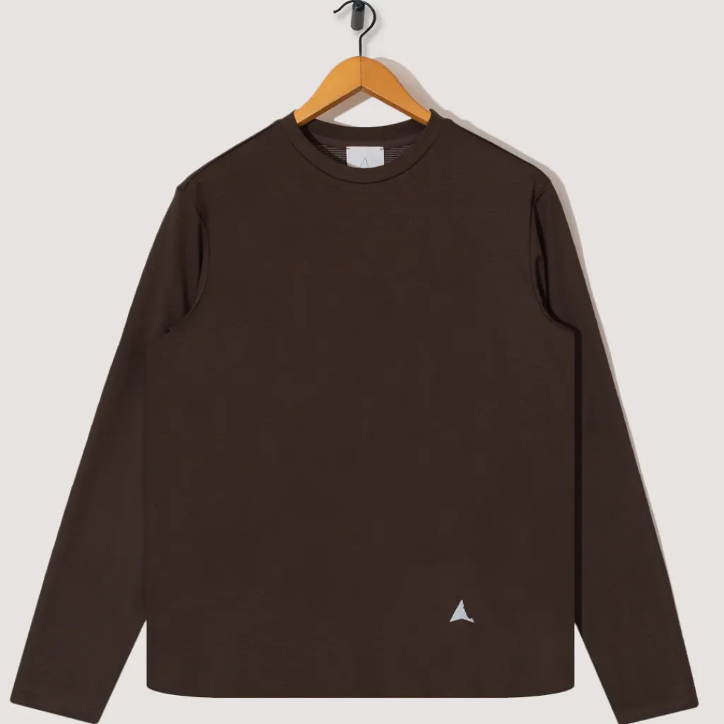 T-Shirts|Roa Fireflies L/S T-Shirt - Dark Brown
