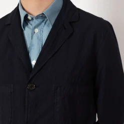 Jackets|Universal Works Five Pocket Jacket - Navy