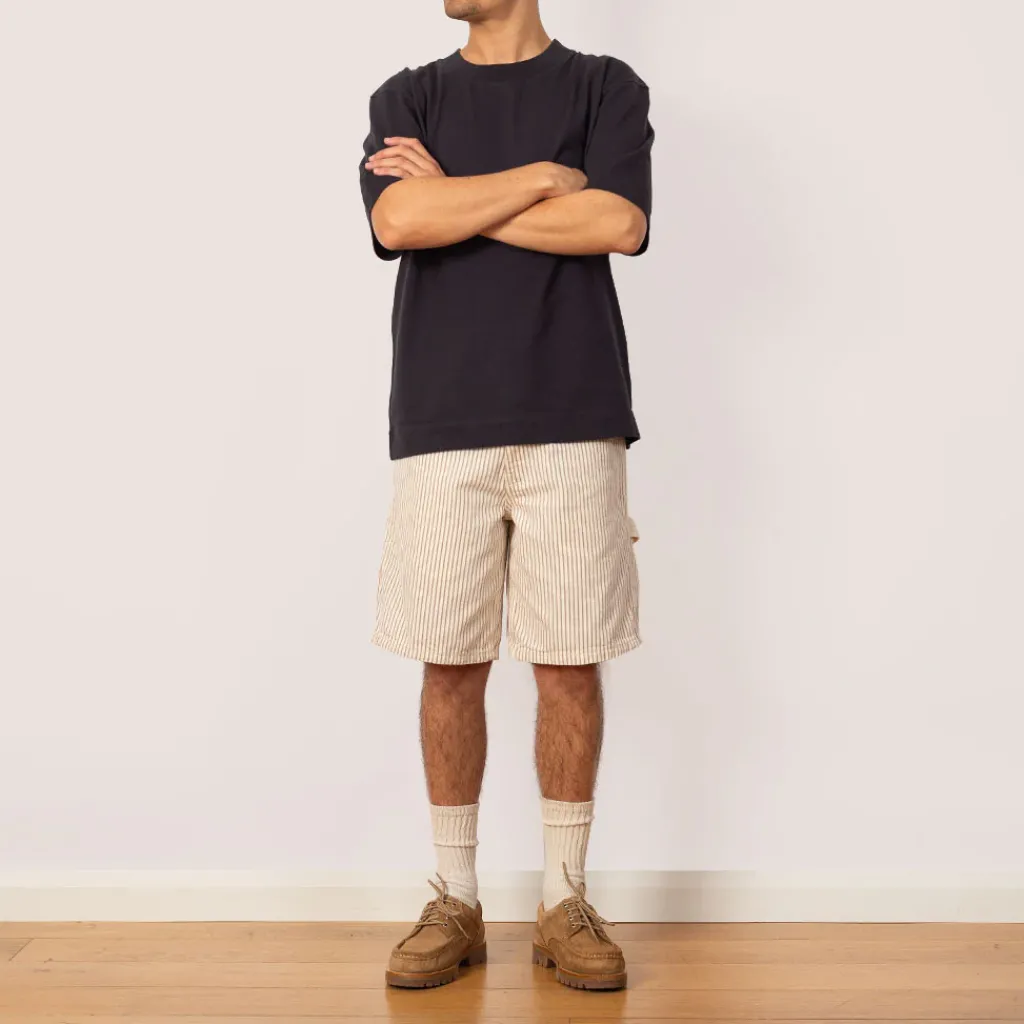 T-Shirts|MHL By Margaret Howell Flatlock Crew - Ink