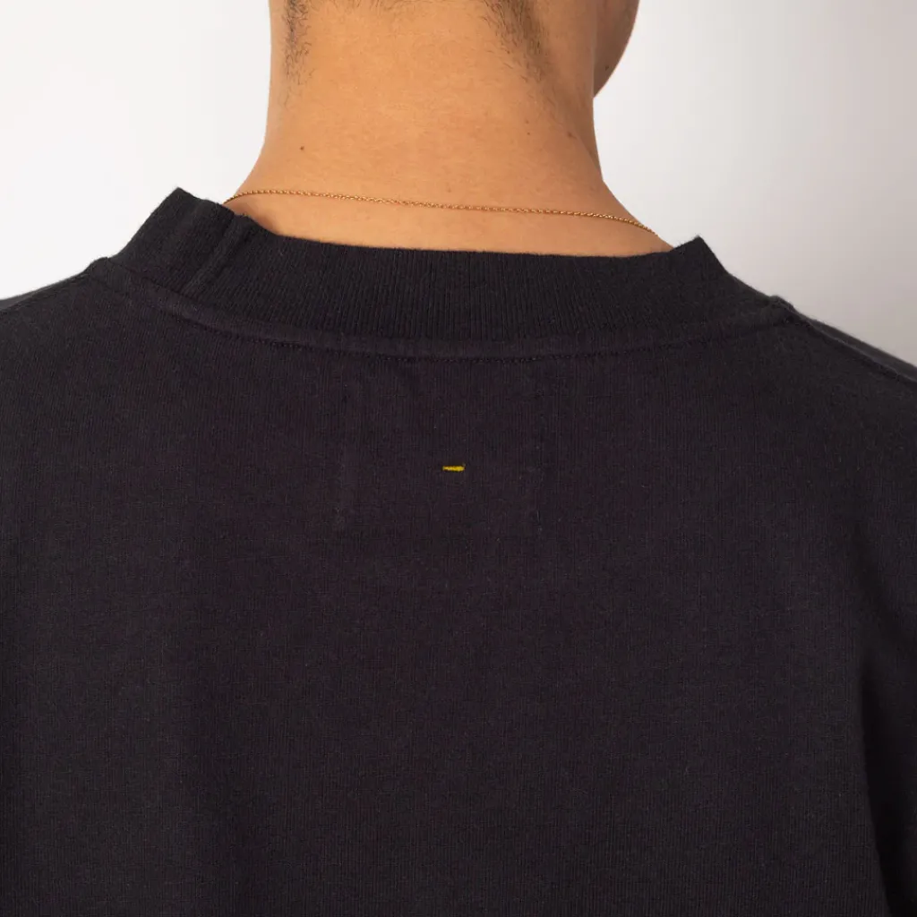 T-Shirts|MHL By Margaret Howell Flatlock Crew - Ink