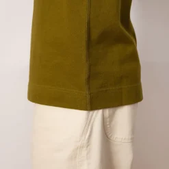 T-Shirts|MHL By Margaret Howell Flatlock Crew - Lichen