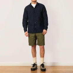 Shirts|Tender Co. Flipped Collar Shirt - Hadal Blue