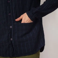 Shirts|Tender Co. Flipped Collar Shirt - Hadal Blue