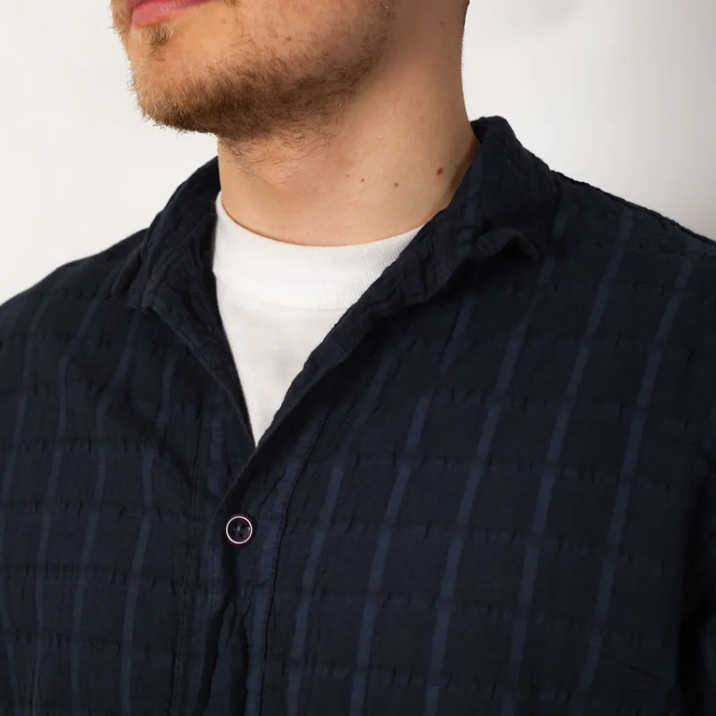 Shirts|Tender Co. Flipped Collar Shirt - Hadal Blue