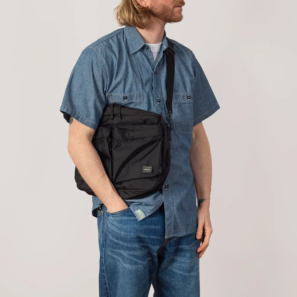 Bags|Porter - Yoshida u0026 Co. Force Shoulder Bag - Black