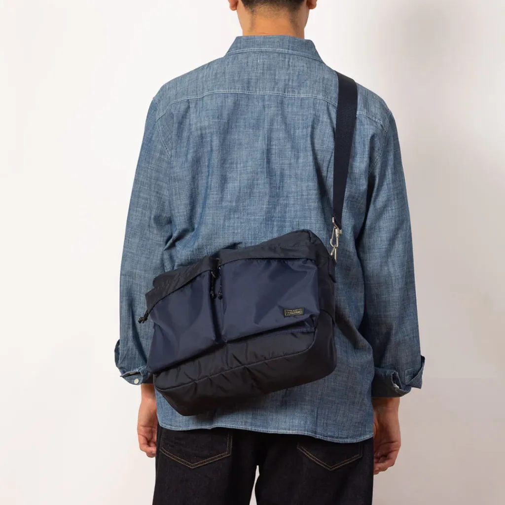 Bags|Porter - Yoshida u0026 Co. Force Shoulder Bag - Navy