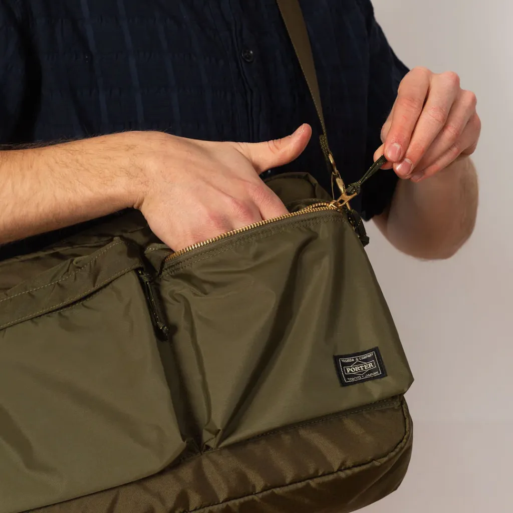 Bags|Porter - Yoshida u0026 Co. Force Shoulder Bag - Olive