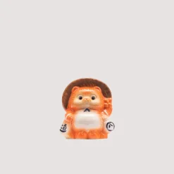 Lifestyle|Beams Japan Fortune Raccoon Dog Piggy Bank - Orange