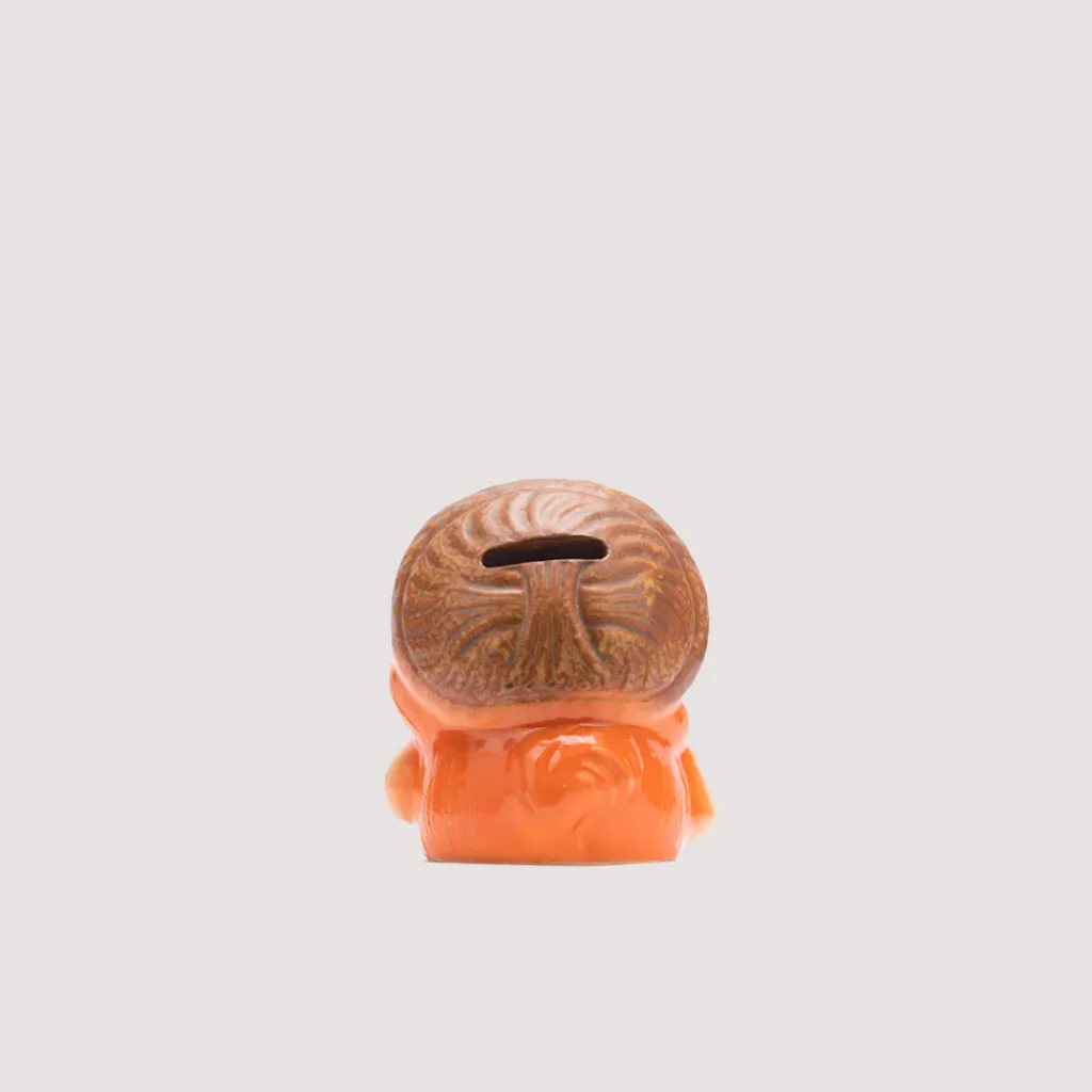 Lifestyle|Beams Japan Fortune Raccoon Dog Piggy Bank - Orange