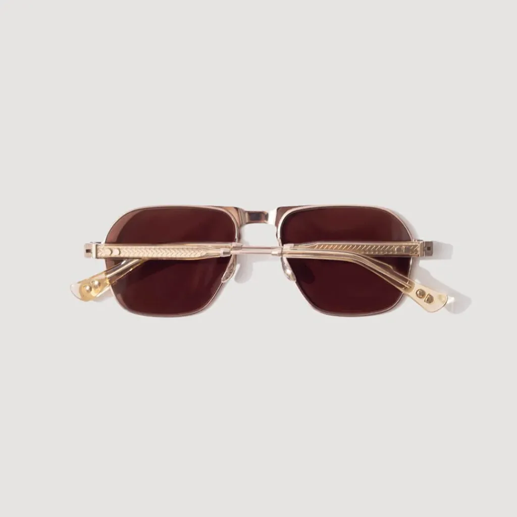 Sunglasses|Oscar Deen Fraser Metal - Treacle/Chocolate Brown