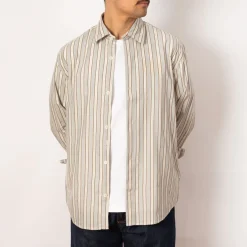Shirts|NN07 Freddy Shirt 5973 - Brown Stripe