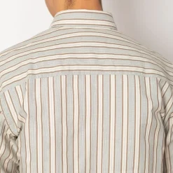 Shirts|NN07 Freddy Shirt 5973 - Brown Stripe