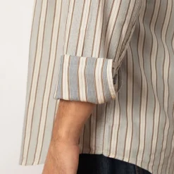 Shirts|NN07 Freddy Shirt 5973 - Brown Stripe
