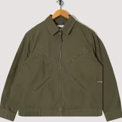 Jackets|Pop Trading Company Full Zip Jacket - 4 Leaf Clover