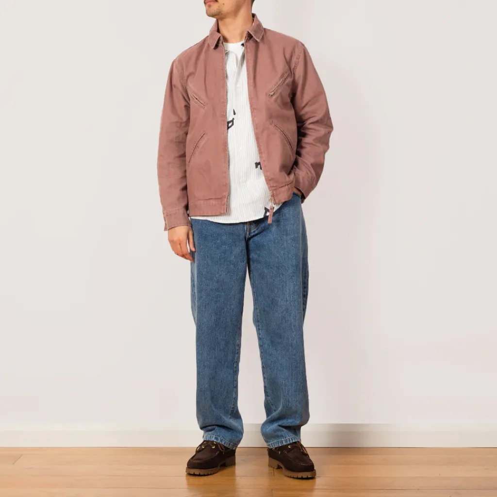 Jackets|Pop Trading Company Full Zip Jacket - Twilight Mauve