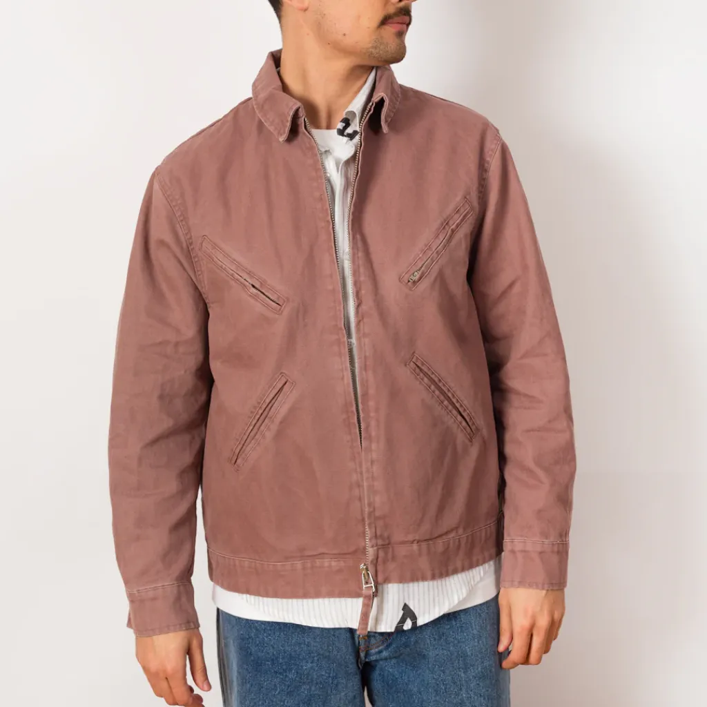 Jackets|Pop Trading Company Full Zip Jacket - Twilight Mauve
